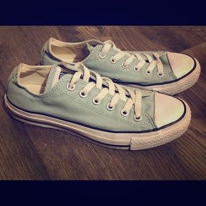 Converse sneakers light teal